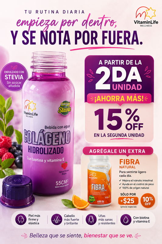 Colágeno hidrolizado en polvo suplemento para piel, articulaciones y huesos, proteína de colágeno pura
