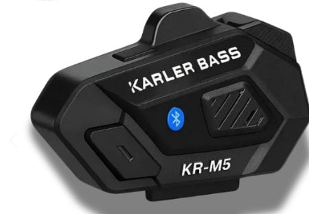 Intercomunicador KR-M5 para Casco de Moto — Resistente al Agua y Manos Libres