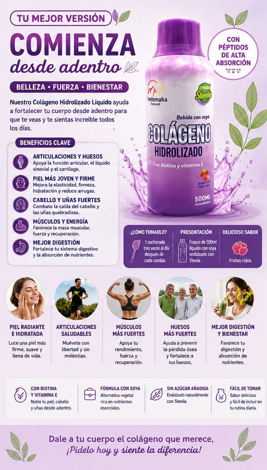Colágeno Hidrolizado para Piel y Articulaciones 